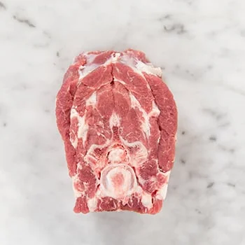 Lamb Cut lamb neck rosette